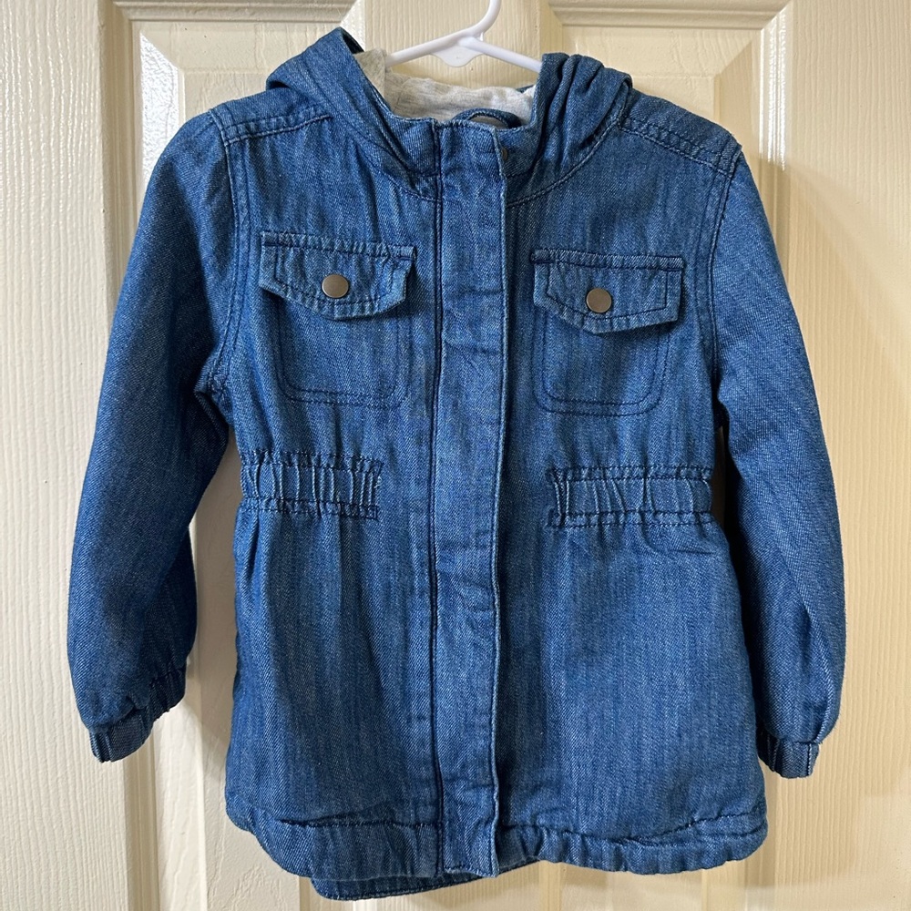 Old Navy Jean Jacket with Hood 2T